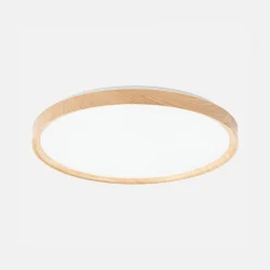 Plafon LED okrągły 18W jasne drewno ORO-OLMO 29,2 cm