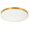 Plafon LED okrągły złoty SIERRA 80 cm