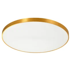Plafon LED okrągły złoty SIERRA 80 cm