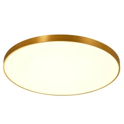 Plafon LED okrągły złoty SIERRA 80 cm