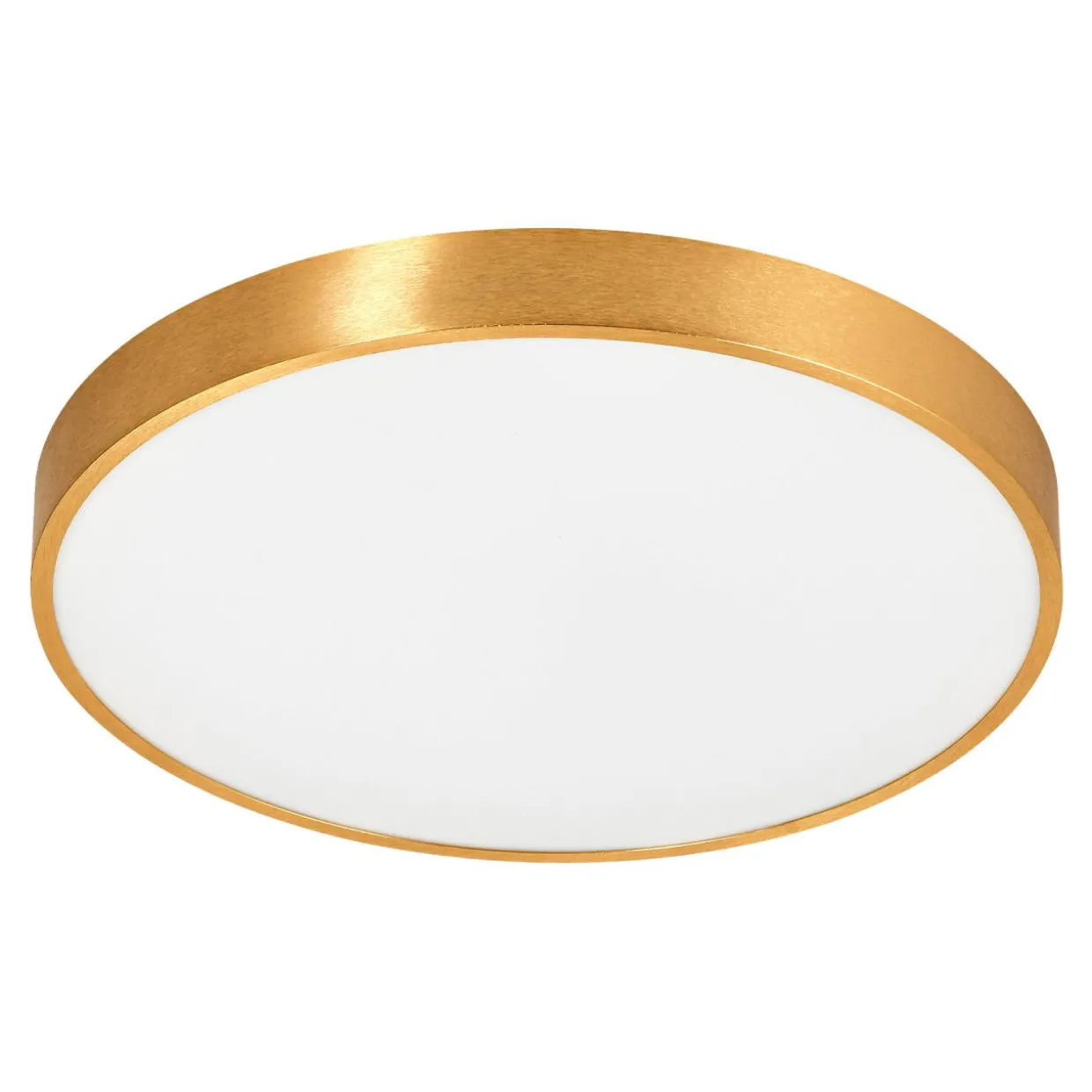 Plafon LED okrągły złoty SIERRA 40 cm