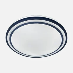 Plafon LED RGB czarny RATI z pilotem 49,3 cm
