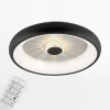 Plafon LED 29W czarny VERTIGO z pilotem fi 46,5 cm