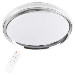 Plafon LED z pilotem biały GLOSSY 2 50 cm