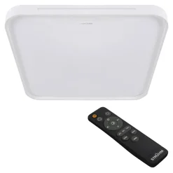 Plafon LED z pilotem 24W biały WENA 34 cm