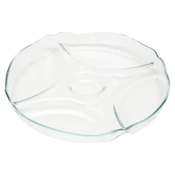 Półmisek szklany dzielony PATISSERIE PASABAHCE 30 cm