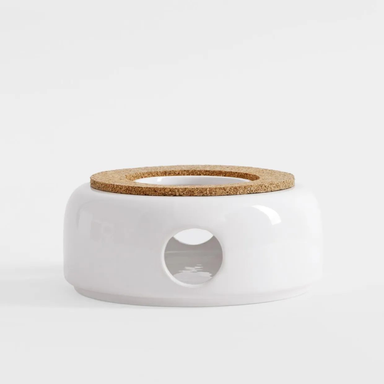 Podgrzewacz ceramiczny biały MICA KONIGHOFFER 15x6,9 cm