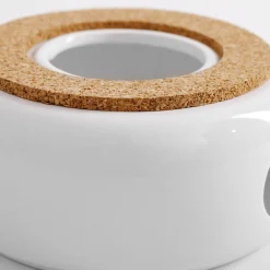 Podgrzewacz ceramiczny biały MICA KONIGHOFFER 15x6,9 cm