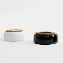 Podgrzewacz ceramiczny biały MICA KONIGHOFFER 15x6,9 cm