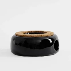 Podgrzewacz ceramiczny czarny MICA KONIGHOFFER 15x6,9 cm