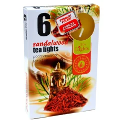 Podgrzewacze zapachowe DRZEWO SANDAŁOWE 6 szt.