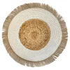 Podkładka na stół boho biała 36 cm
