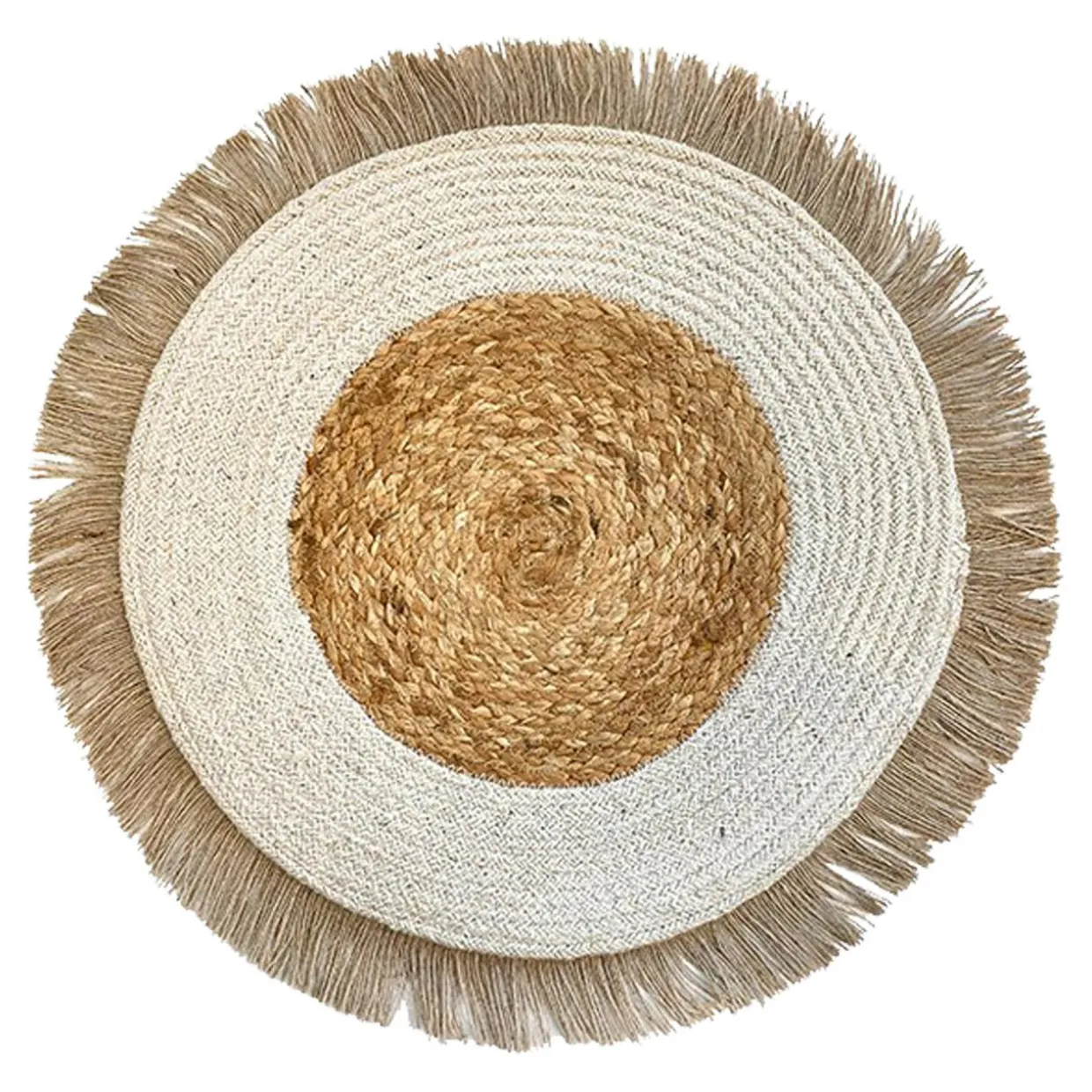 Podkładka na stół boho biała 36 cm