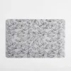 Podkładka na stół w czarne kwiaty 43,5x28,5 cm