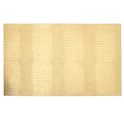 Podkładka na stół złota skóra węża 45x30 cm