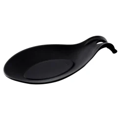 Podstawka pod łyżkę silikonowa antracyt 23,5 cm