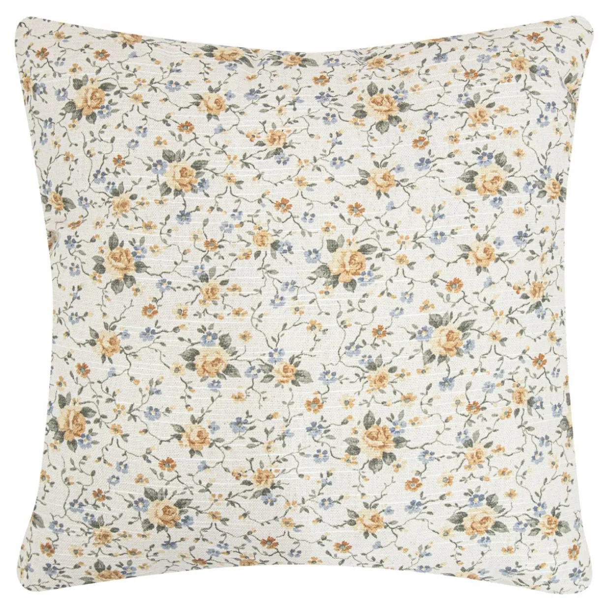 Poduszka BLOOM w żółte kwiaty 45x45 cm