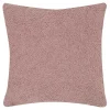 Poduszka dekoracyjna baranek pudrowy róż BOUCLE 45x45 cm