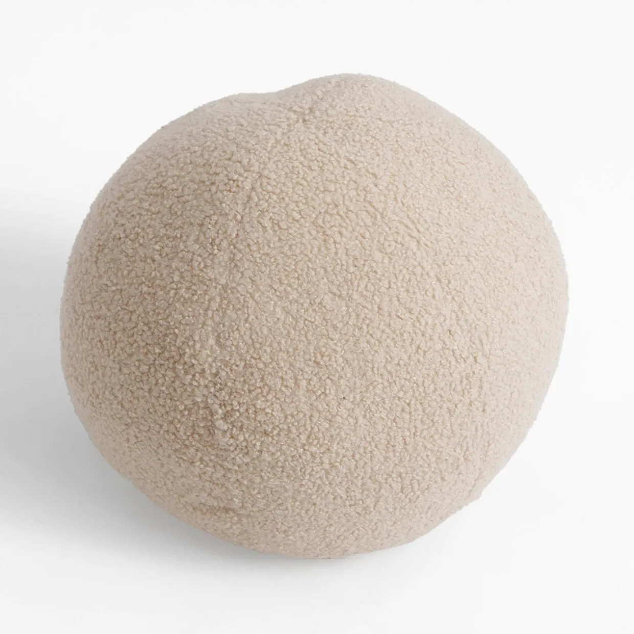 Poduszka dekoracyjna beżowa BALL 27 cm