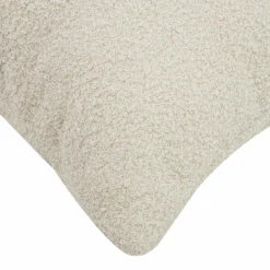 Poduszka dekoracyjna BOUCLE kremowa 45x45 cm