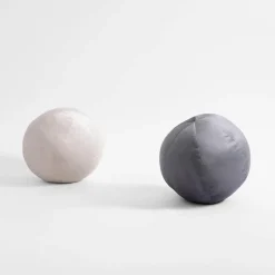 Poduszka dekoracyjna kremowa SPHERE 27 cm