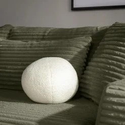 Poduszka dekoracyjna kremowa BALL 27 cm