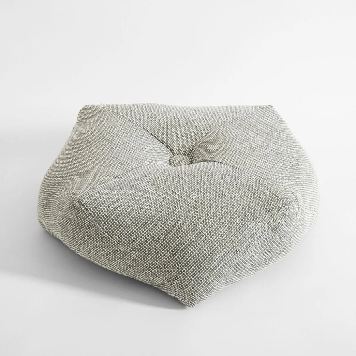 Poduszka jasnoszara PUFFY PUF 48x18 cm