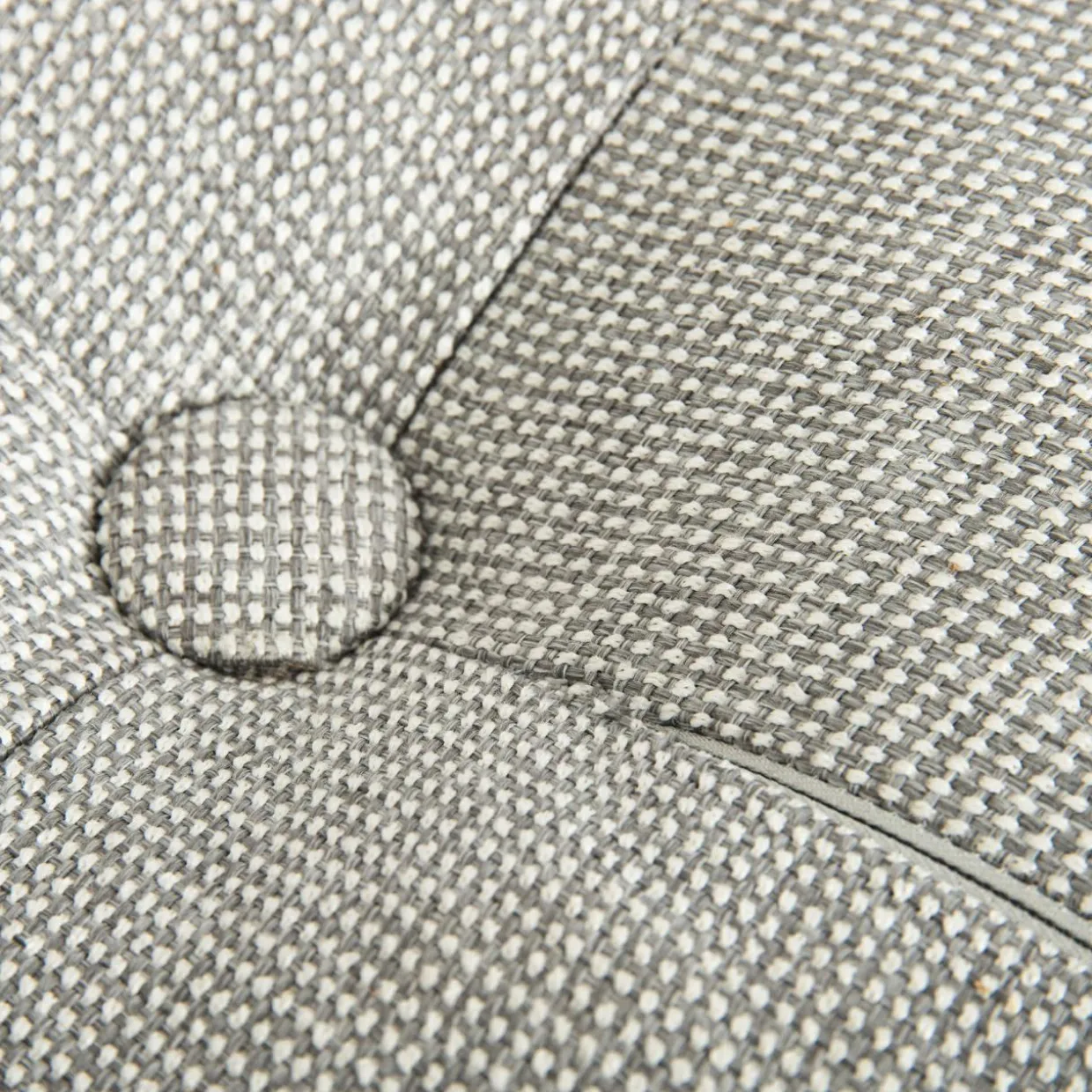 Poduszka jasnoszara PUFFY PUF 48x18 cm