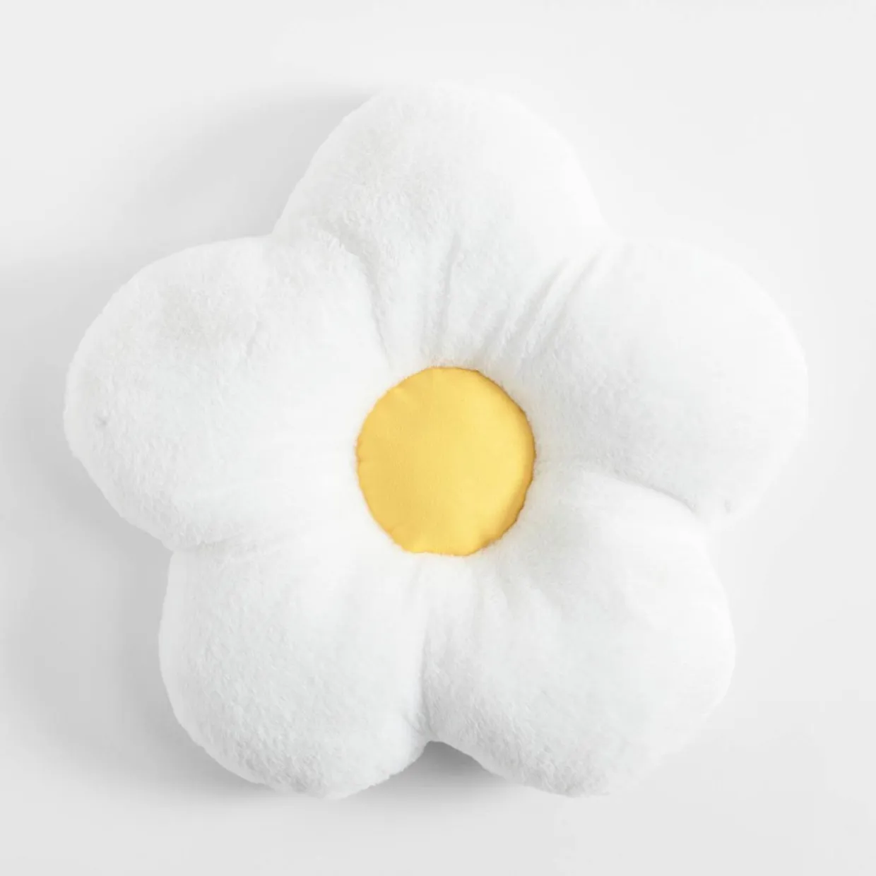 Poduszka kwiatek biała BELLIS 40 cm