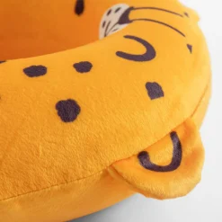 Poduszka podróżna rogal gepard 32x29x10 cm
