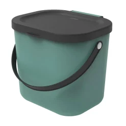 Pojemnik do segregacji zielony ALBULA, 6 l