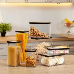 Pojemnik do żywności LOFT czarny 1 l