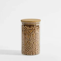 Pojemnik kuchenny z bambusową pokrywką 750 ml