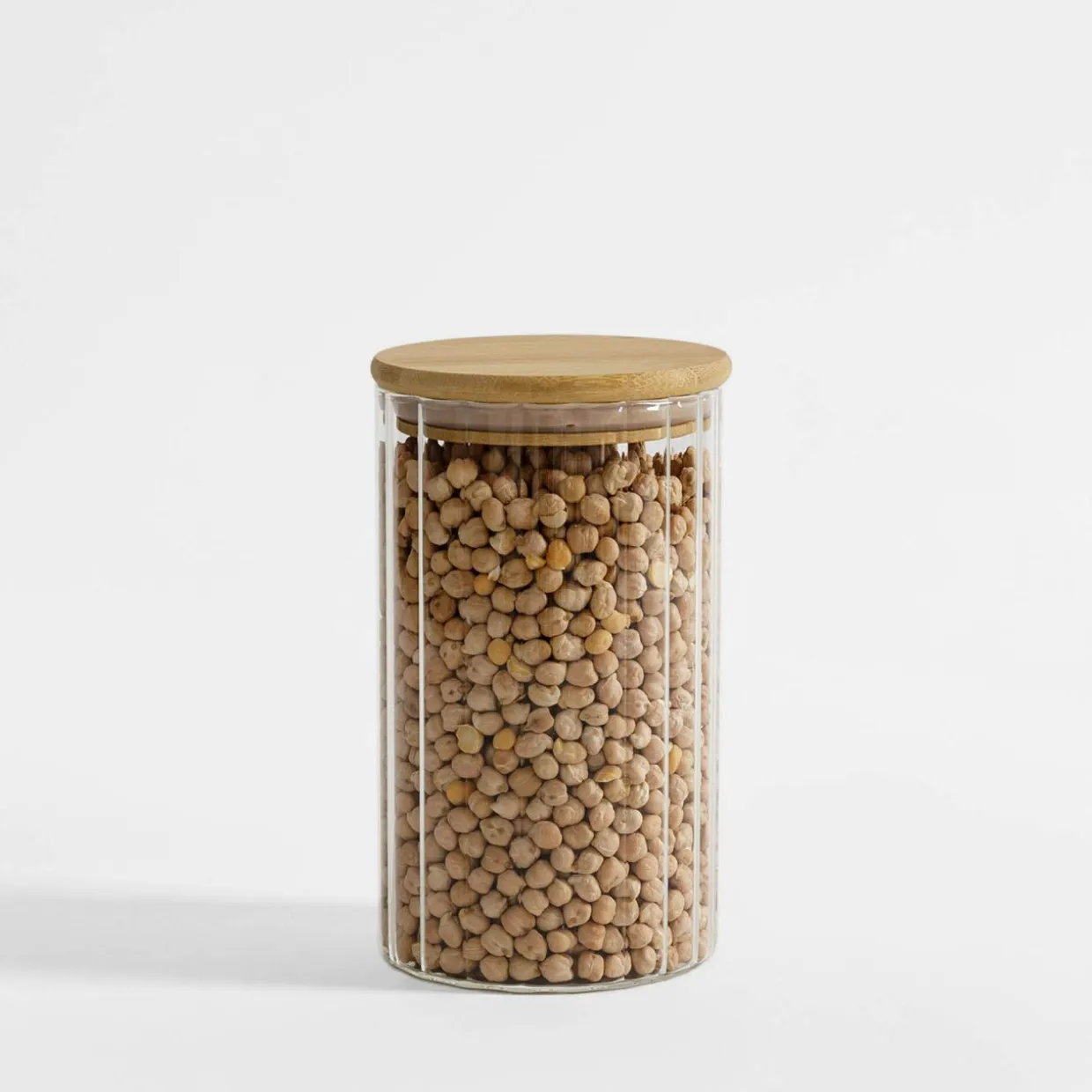 Pojemnik kuchenny z bambusową pokrywką 750 ml