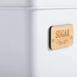 Pojemnik na cukier z bambusową tabliczką SUGAR