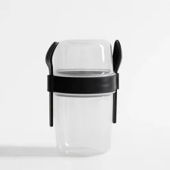 Pojemnik na lunch ze sztućcami, 1,1 l, MIX