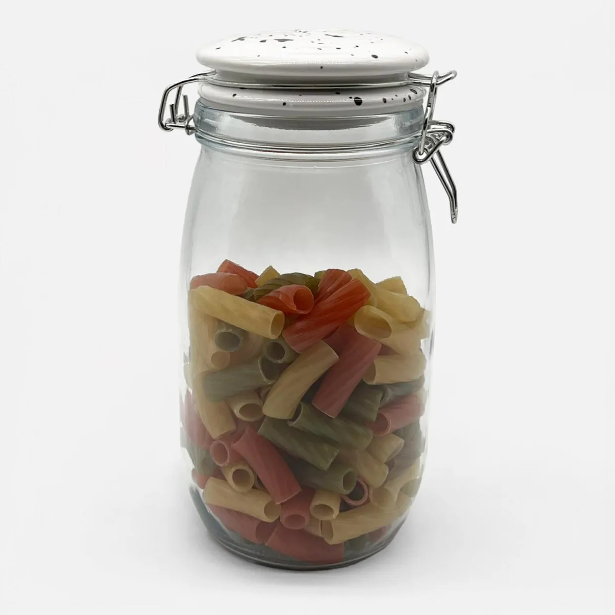 Pojemnik szklany z ceramiczną pokrywką 1,5 l