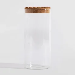 Pojemnik szklany z korkową pokrywką 1,5L