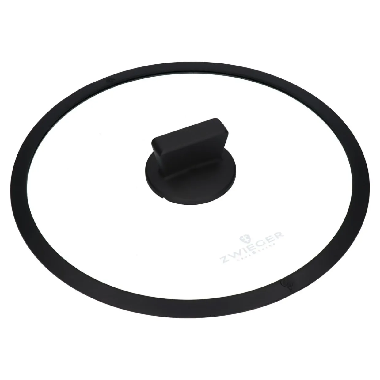 Pokrywka szklana z silikonem ZWIEGER 28 cm
