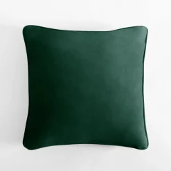 Poszewka ciemnozielona ANSLEY 45x45 cm