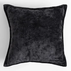 Poszewka czarna SOLLE 45x45 cm