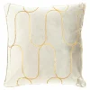 Poszewka dekoracyjna kremowa AURAY 45x45 cm