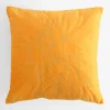 Poszewka dekoracyjna żółta MAIRO 45x45 cm