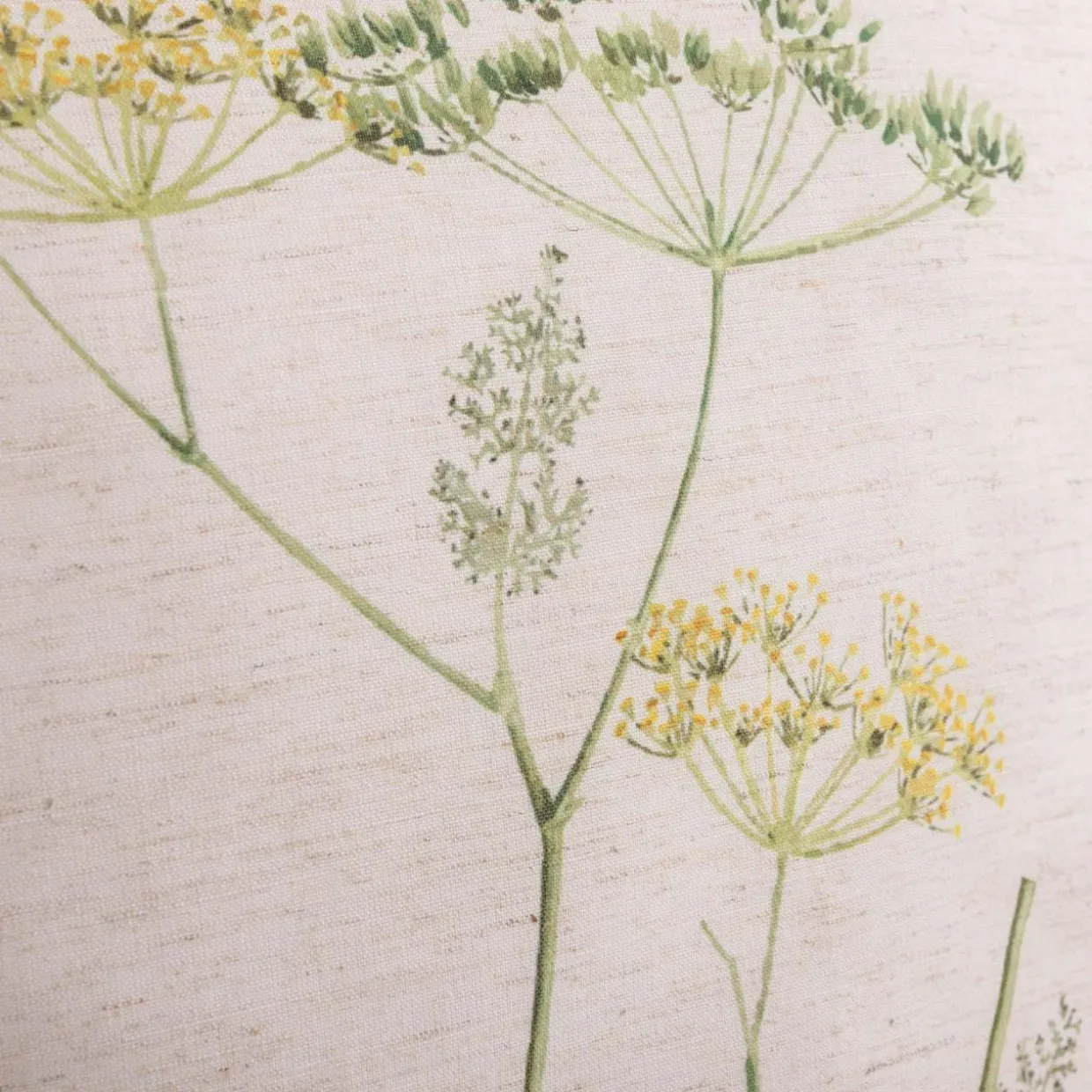 Poszewka jasnozielona WILDFLOWER 45x45 cm