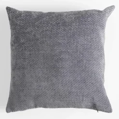 Poszewka ozdobna szara CARMON 45x45 cm