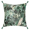 Poszewka w liście z chwostami MONSTERA 45x45 cm