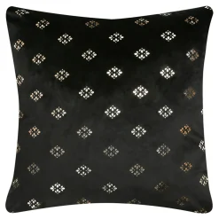 Poszewka w stylu glamour czarna SUSA 45x45 cm