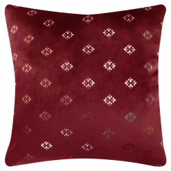 Poszewka w stylu glamour czerwona SUSA 45x45 cm