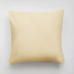 Poszewka w tropikalne palmy beżowa FEZA 45x45 cm
