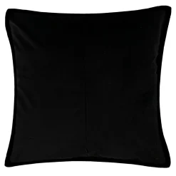 Poszewka welurowa czarna RUNO 45x45 cm